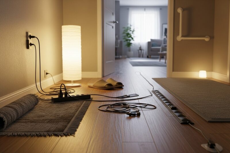 Jak zapobiegać upadkom w domu?