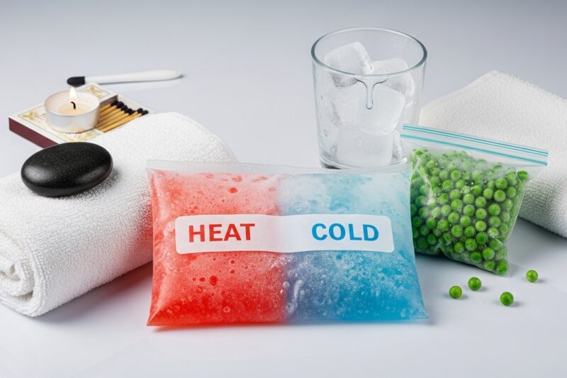 Jak stosować ciepło i zimno w leczeniu bólu?