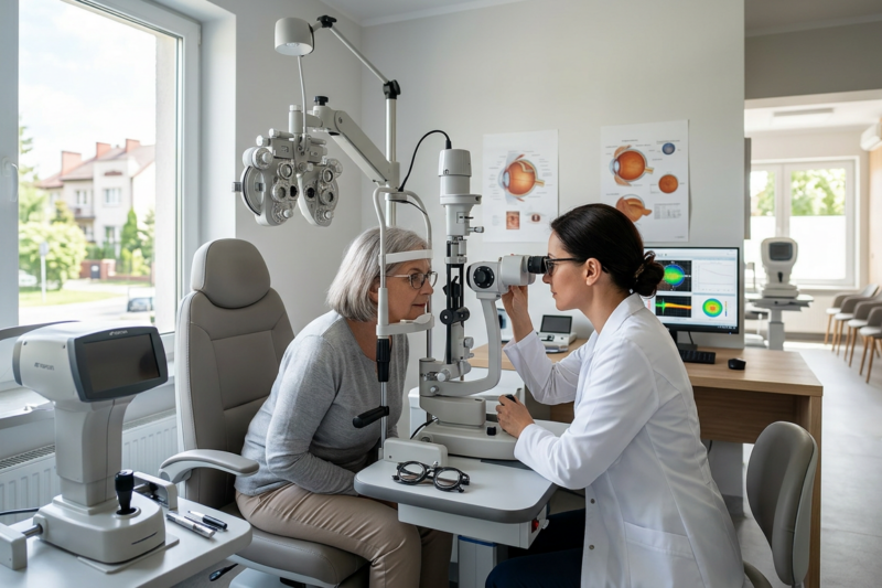 Ranking gabinetów okulistycznych Knurów 2026 - kogo wybrać?