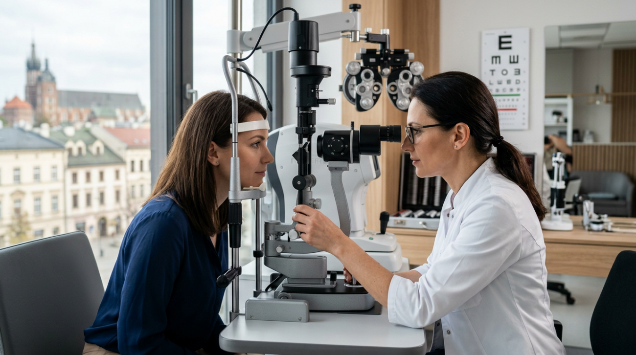 Ranking gabinetów okulistycznych Kraków 2026 - najlepsze kliniki i specjaliści