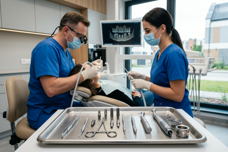 Ranking implantologów Będzin 2026 - Gdzie najlepiej wstawić implanty zębów?