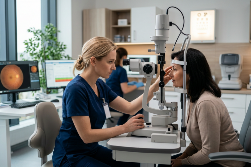 Ranking najlepszych gabinetów okulistycznych Sosnowiec 2026 - kogo wybrać?