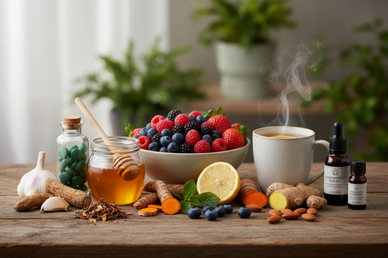Jakie produkty naturalnie wspierają odporność?